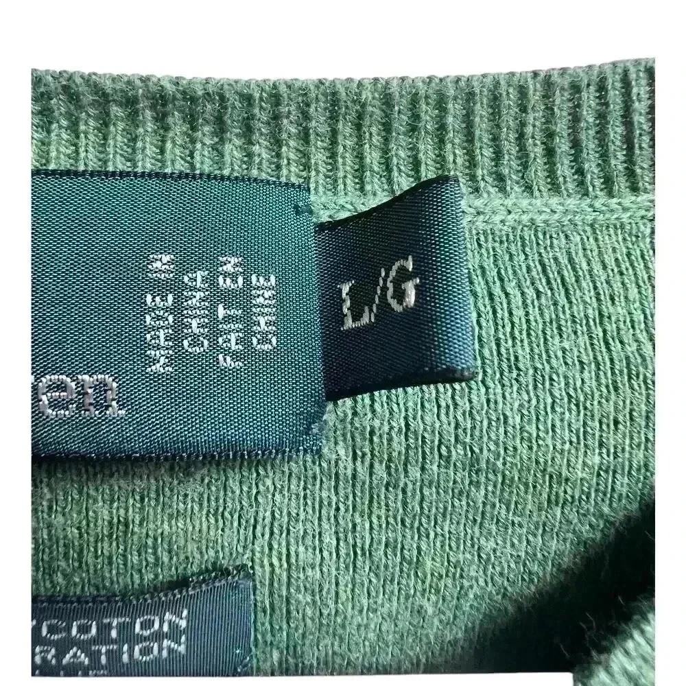 Polo by Ralph Lauren Men's Pima Cotton V-Neck Sweater Large